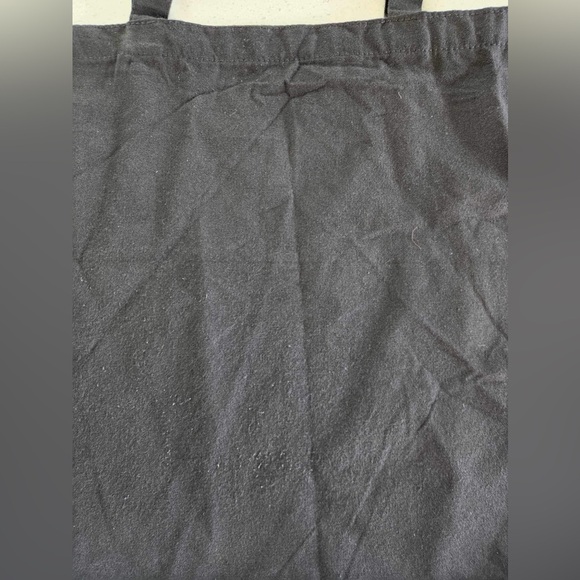 Reformation Black Tote Canvas Bag - Picture 4 of 4